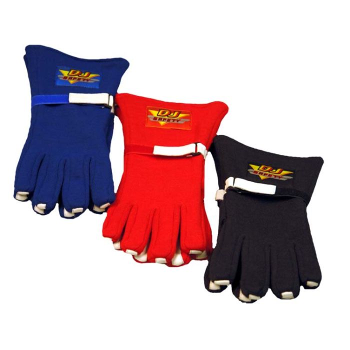  DJ Safety 024000 Racing Fire Retardant Gloves 3 Layer SFI 3.3.15