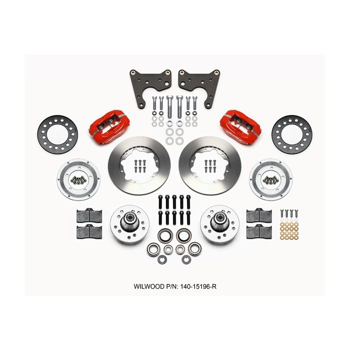 Wilwood Disc Brakes 140-15196-R Mopar C Body Front Brake Kit Pro Sreies