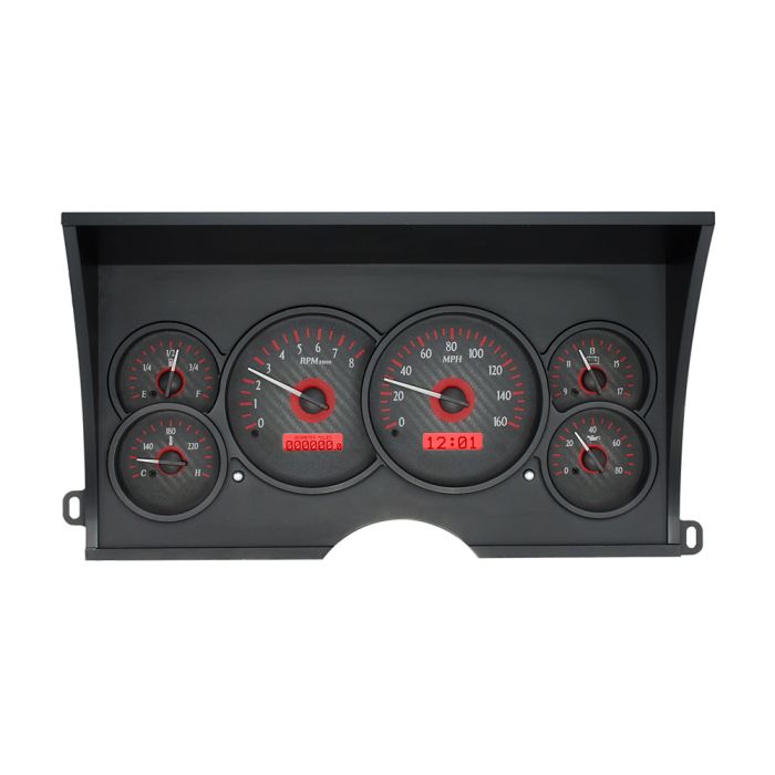 Speed Dakota Digital Vhx C Pu C R Chevy Gmc Pickup Gauge Vhx