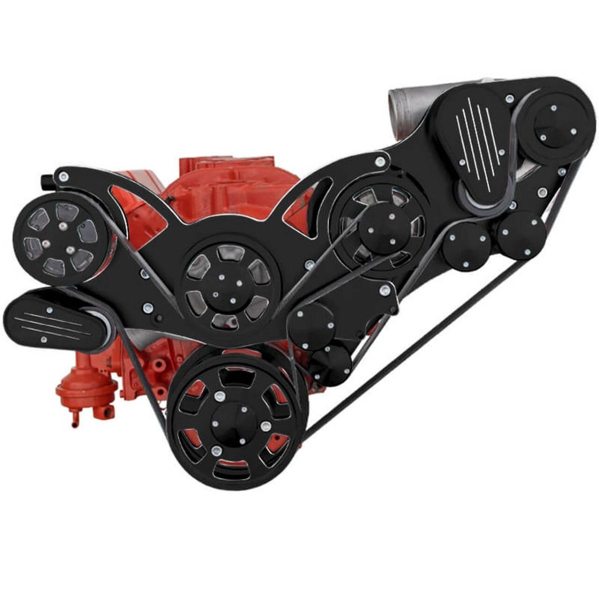 Speed Cvf Racing Bd 350pc Wraptor Aco Black Diamond Chevy Sb Engine