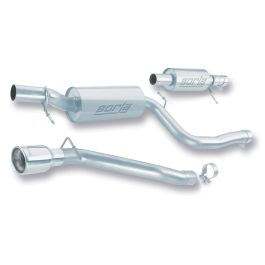 Speed Borla 140121 Exhaust System, Cat-Back, Stainless Steel, Natural ...